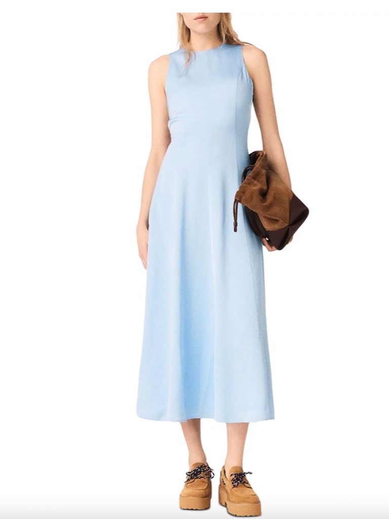 Ripalano Open Back Maxi Dress